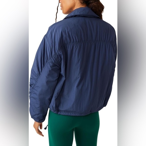 Free People Off The Bleachers Coaches Jacket XL - Picture 3 of 7